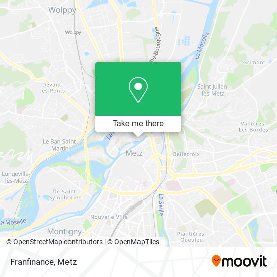 Franfinance map