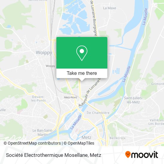 Société Electrothermique Mosellane map