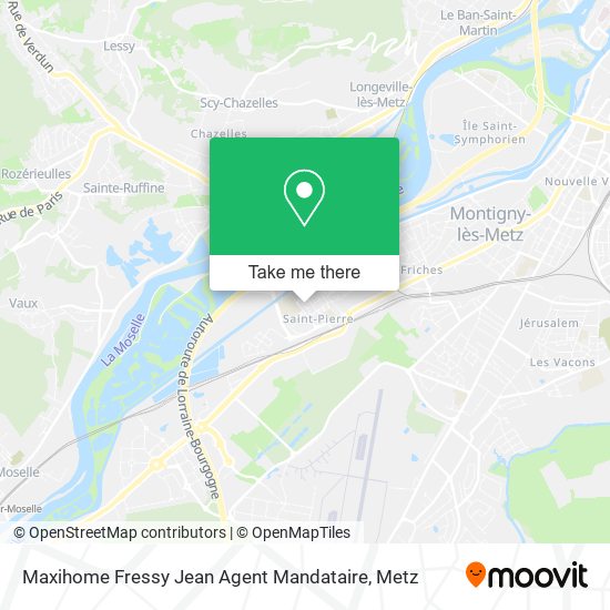 Maxihome Fressy Jean Agent Mandataire map