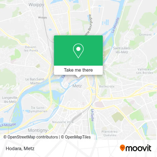 Hodara map