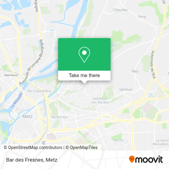 Bar des Fresnes map