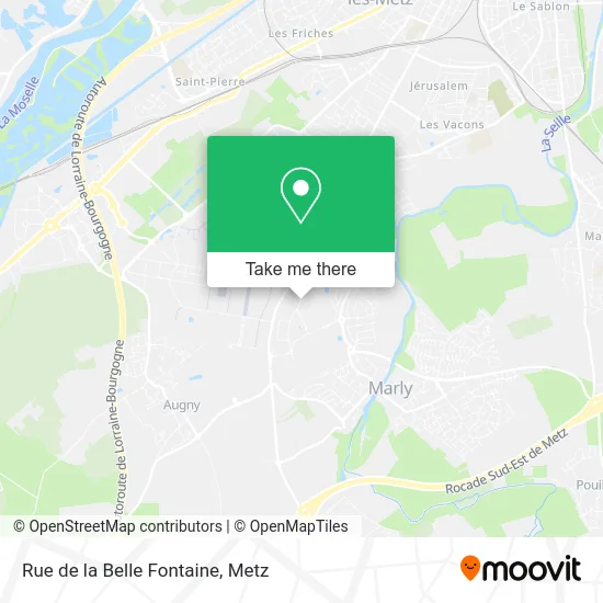 Rue de la Belle Fontaine map