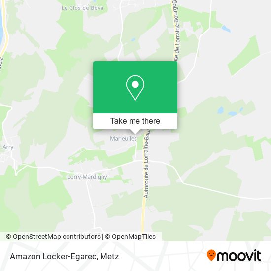 Mapa Amazon Locker-Egarec