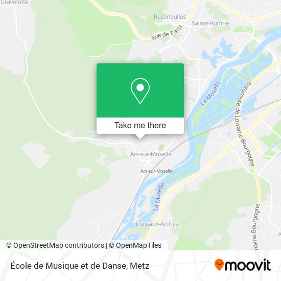 École de Musique et de Danse map