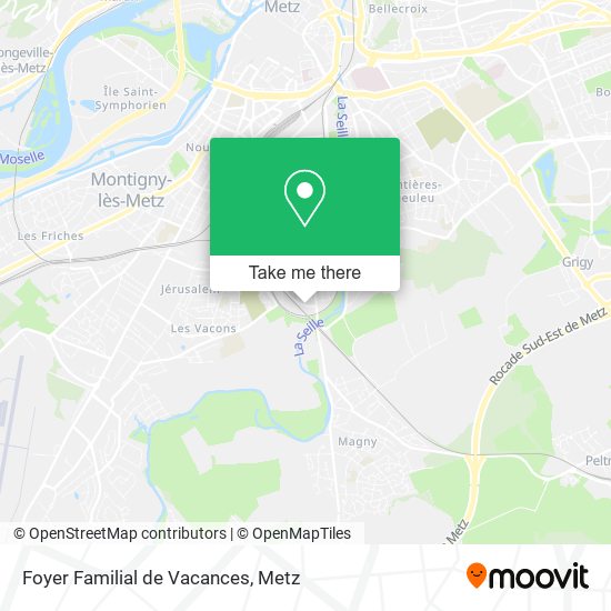 Foyer Familial de Vacances map