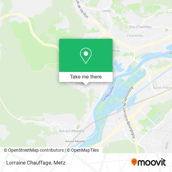 Lorraine Chauffage map