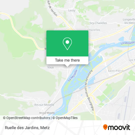 Ruelle des Jardins map