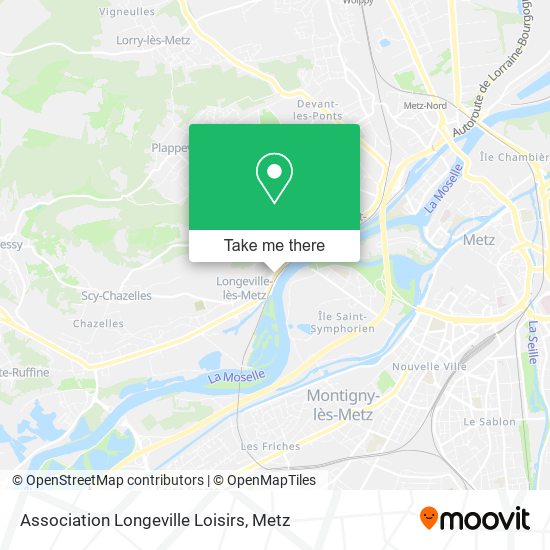 Association Longeville Loisirs map