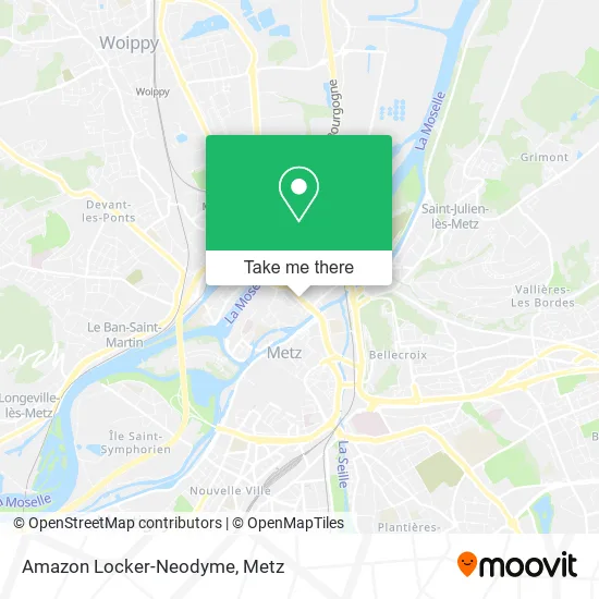 Amazon Locker-Neodyme map