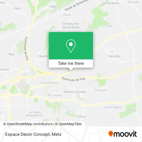 Espace Decor Concept map