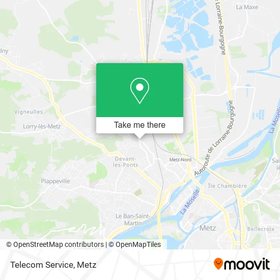 Telecom Service map