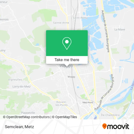 Semclean map