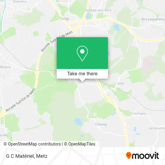 G C Matériel map