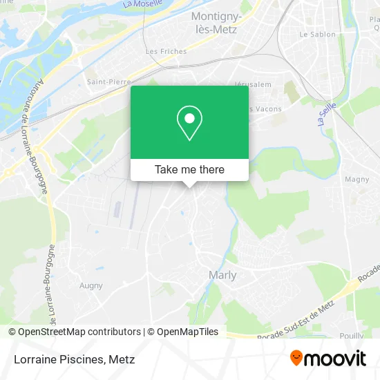 Lorraine Piscines map