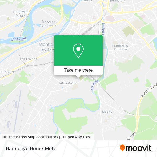 Harmony's Home map