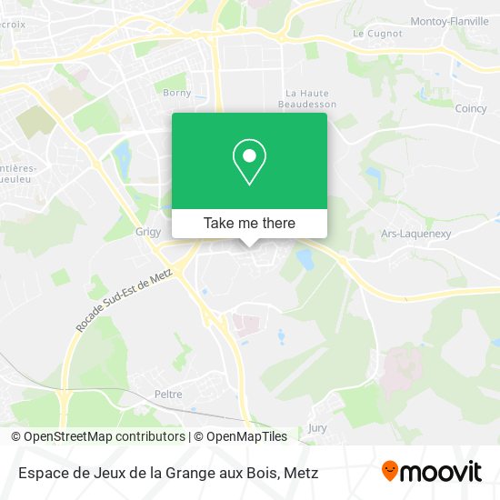 Espace de Jeux de la Grange aux Bois map