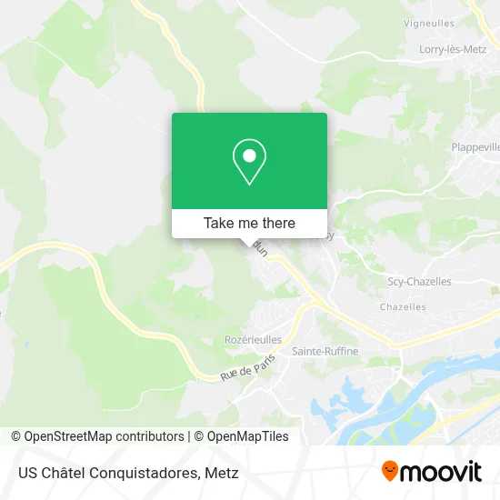 US Châtel Conquistadores map