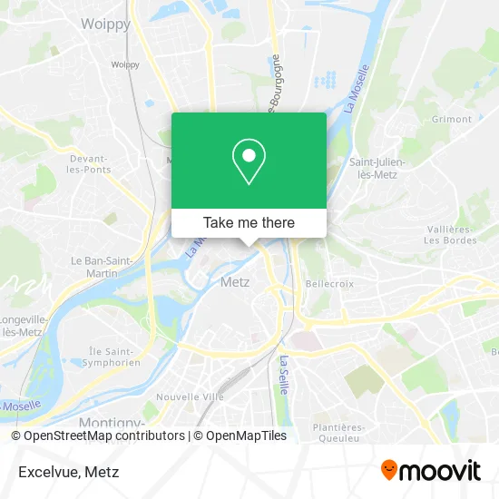 Mapa Excelvue