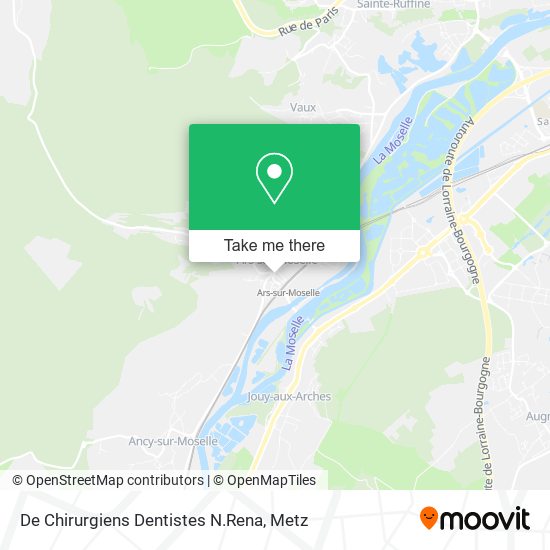 De Chirurgiens Dentistes N.Rena map