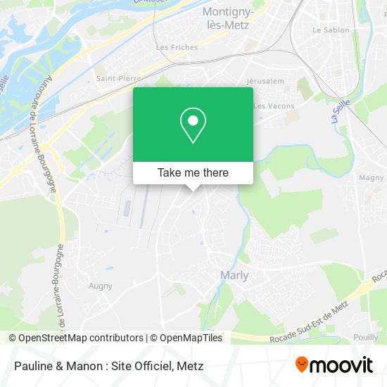 Pauline & Manon : Site Officiel map