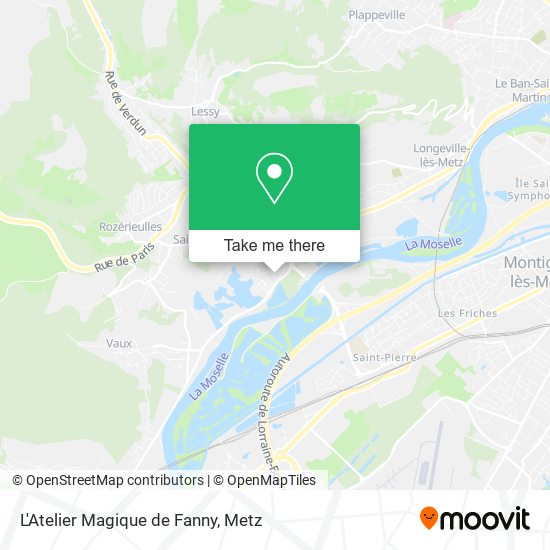 L'Atelier Magique de Fanny map
