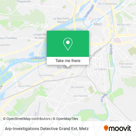 Arp-Investigations Detective Grand Est map