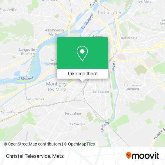 Christal Teleservice map