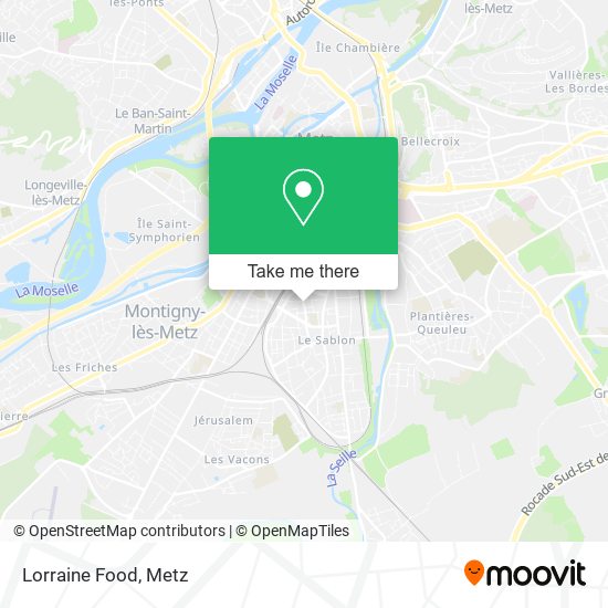 Lorraine Food map