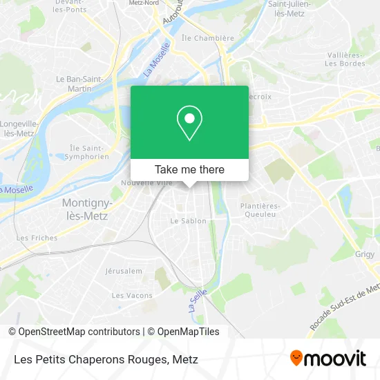 Les Petits Chaperons Rouges map