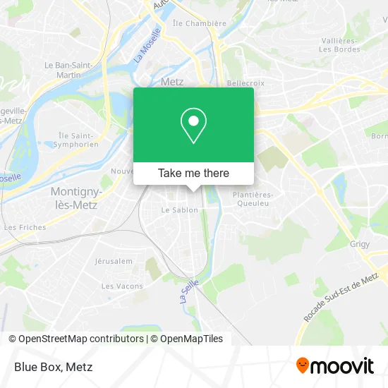 Blue Box map