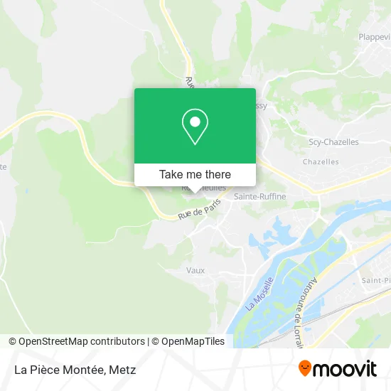 La Pièce Montée map