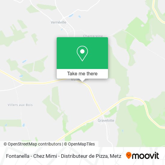 Fontanella - Chez Mimi - Distributeur de Pizza map