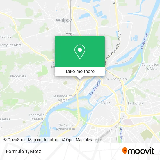 Formule 1 map