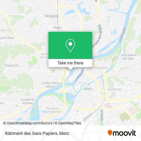 Bâtiment des Sans Papiers map
