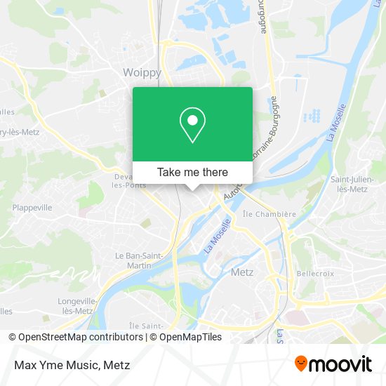 Max Yme Music map