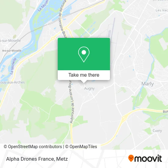 Alpha Drones France map