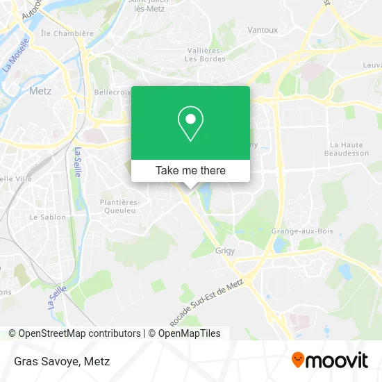 Gras Savoye map