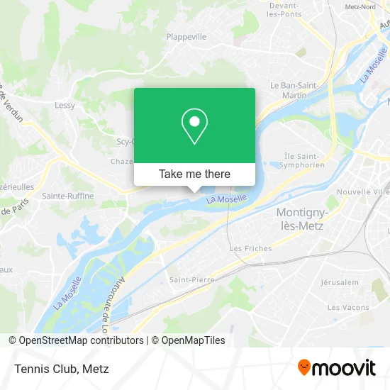 Tennis Club map