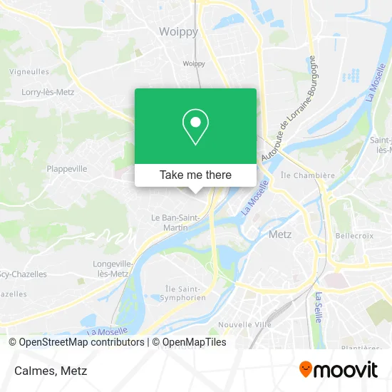 Calmes map
