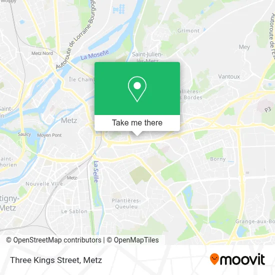 Rue des Trois Rois map