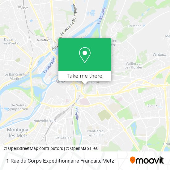 1 Rue du Corps Expéditionnaire Français map