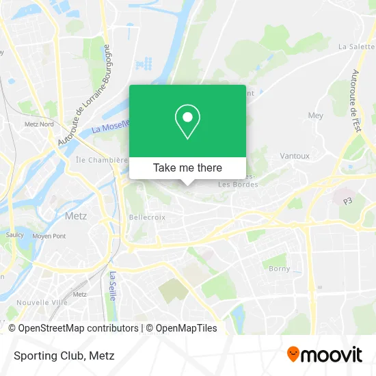 Sporting Club map