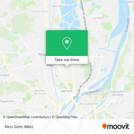 Rico Gym map
