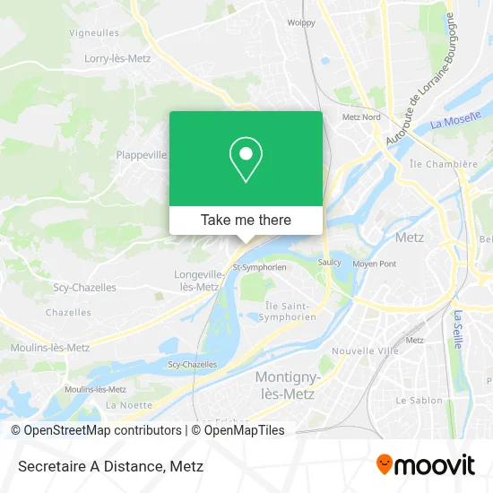 Secretaire A Distance map