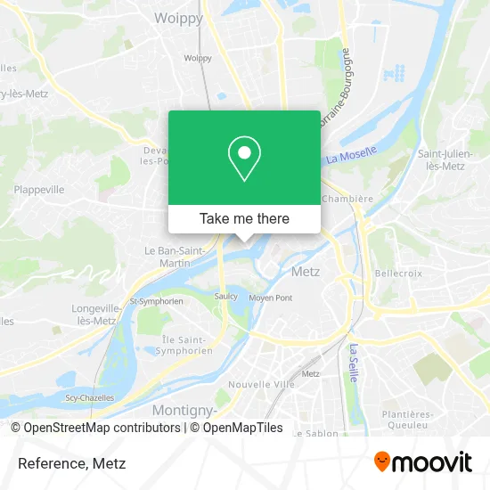Référence map