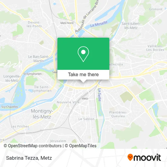 Sabrina Tezza map