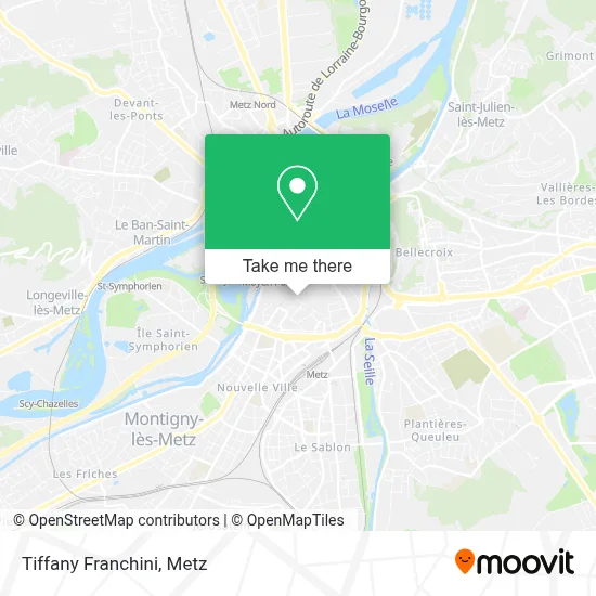 Tiffany Franchini map