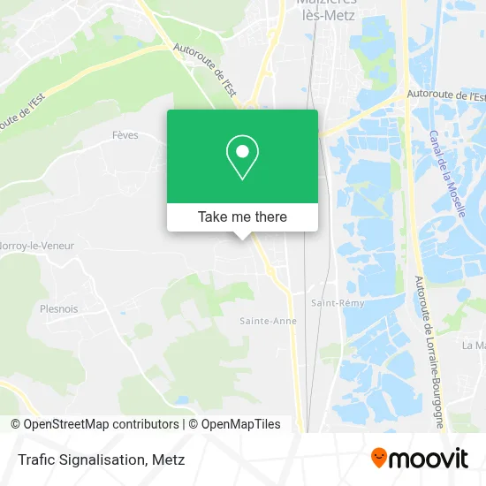 Trafic Signalisation map
