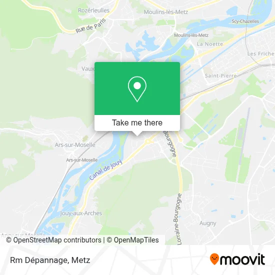 Rm Dépannage map