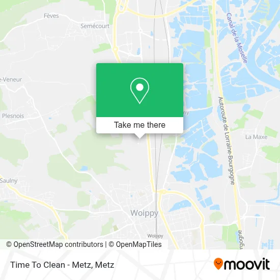 Time To Clean - Metz map